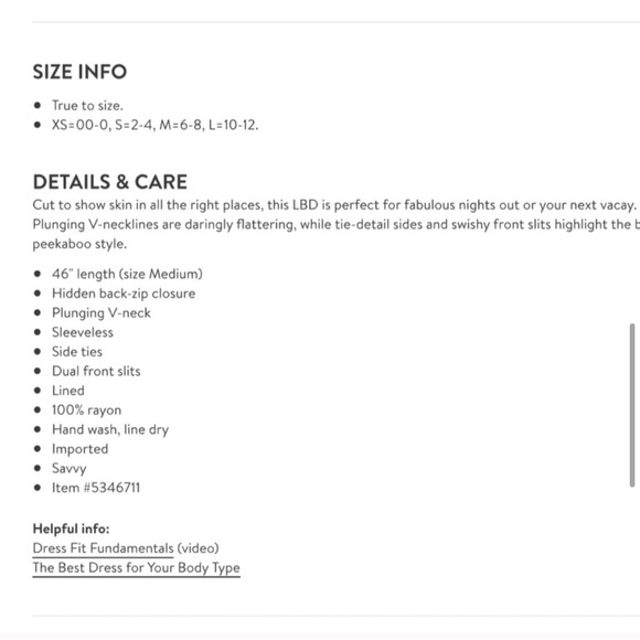 NWOT 4SI3NNA Deep V-neck Double Slit Midi Dress - Picture 6 of 6